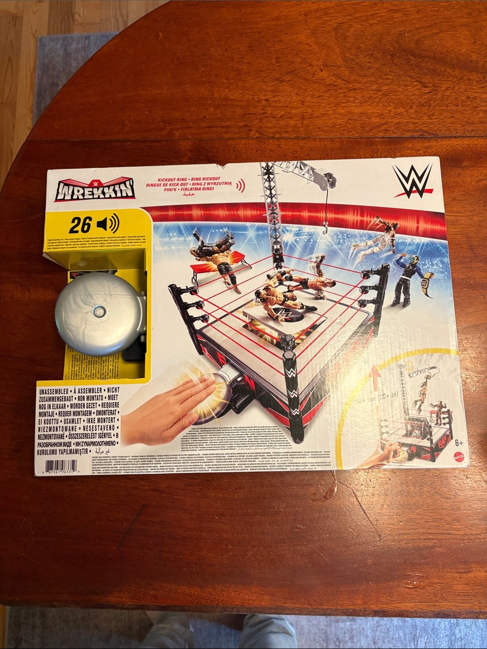 New Wrekkin’ Wrestling Kick Out Ring
In Box sealed